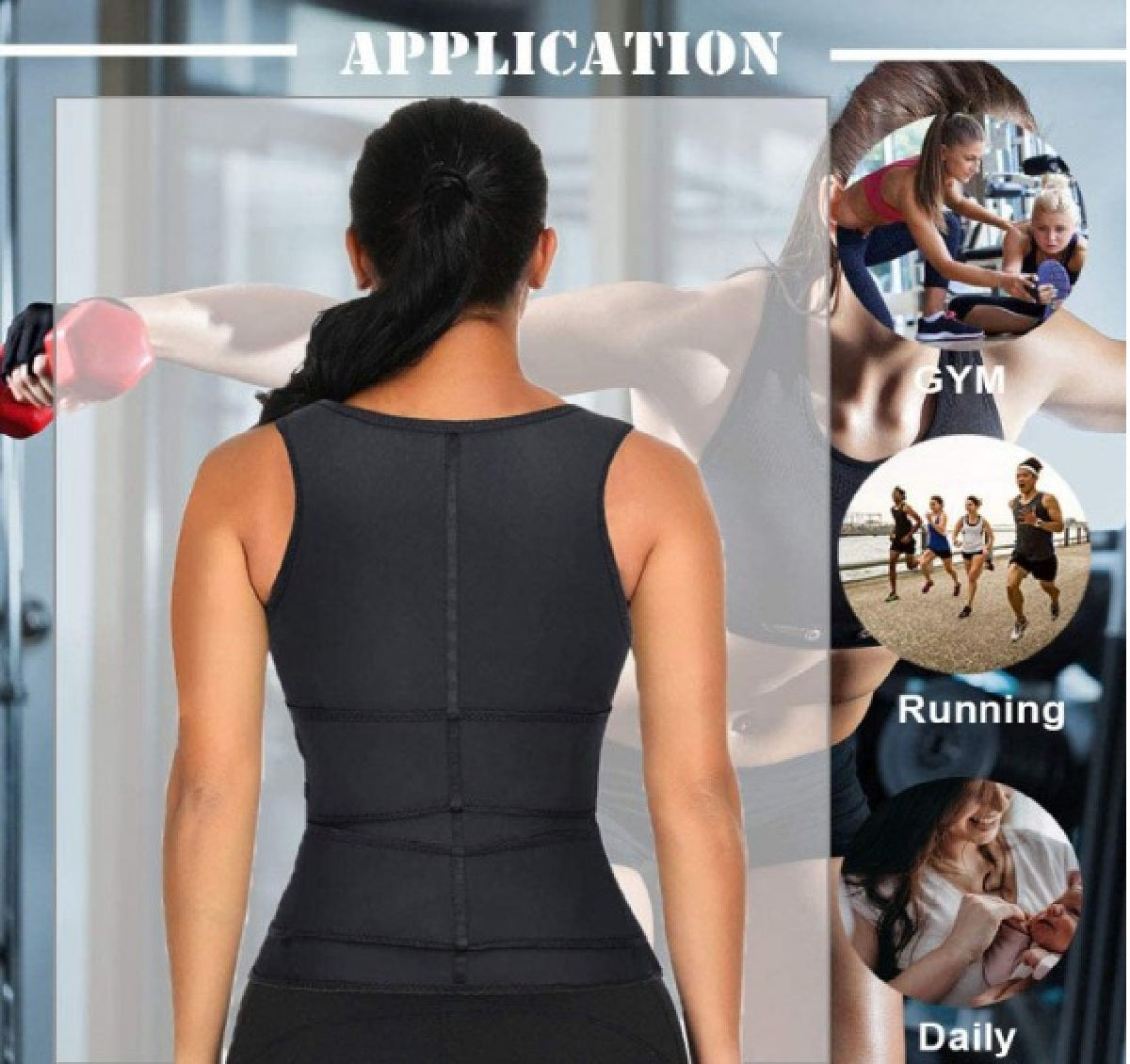 Faja Deportiva Mujer Reductora DROPI CUP