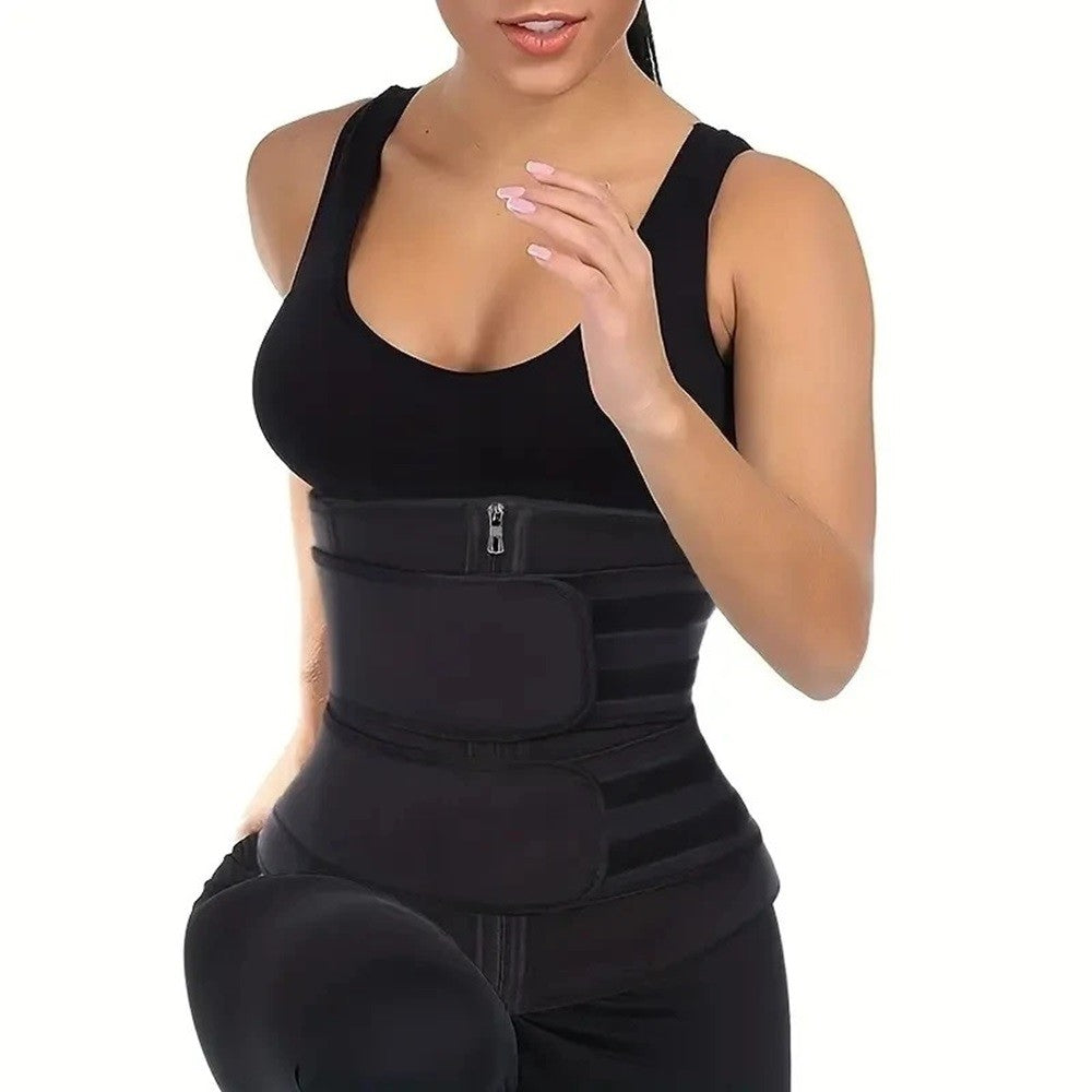 Entrenador de cintura, moldeador de cuerpo adelgazante, cinturón de Fitness para
