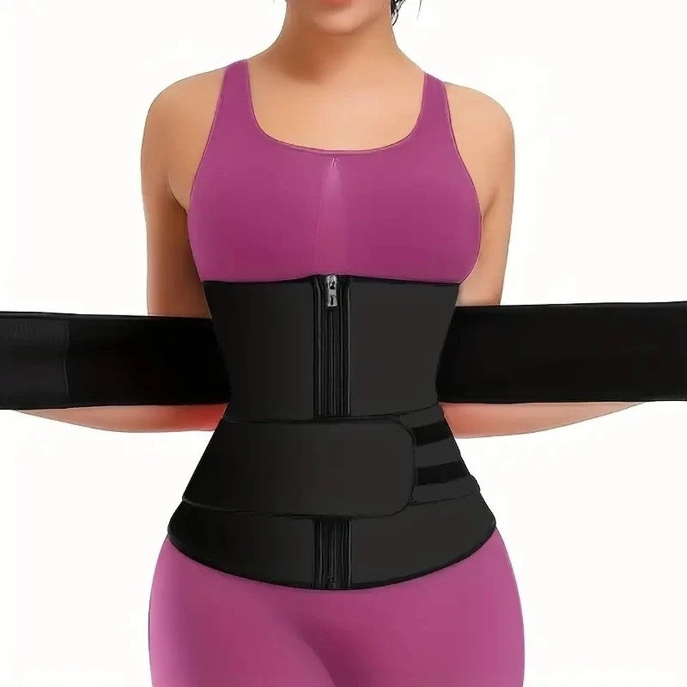 Entrenador de cintura, moldeador de cuerpo adelgazante, cinturón de Fitness para