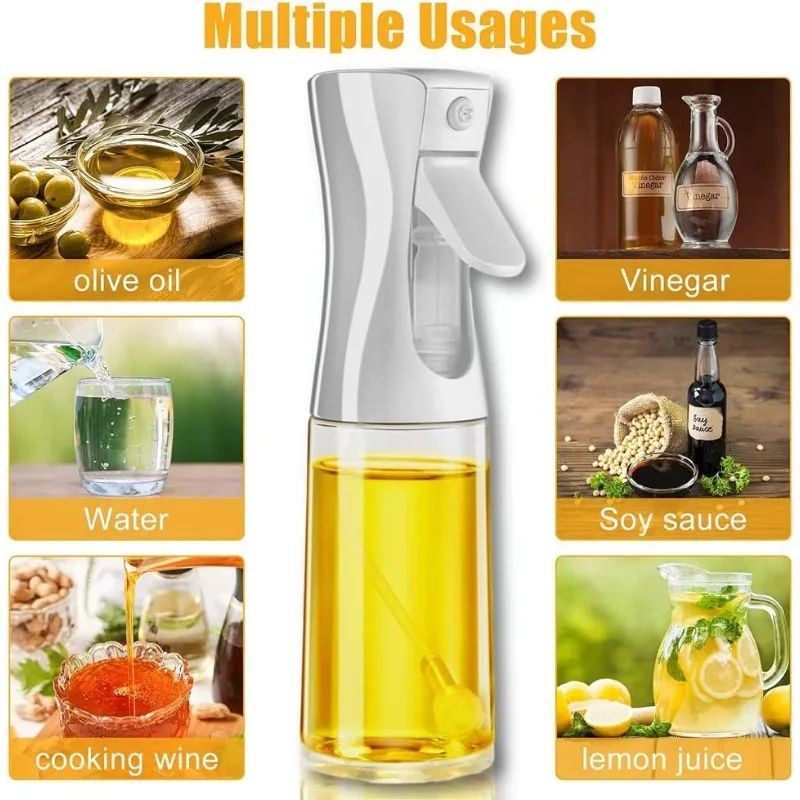 Borrifador de Óleo para Cozinha — Spray Multiuso