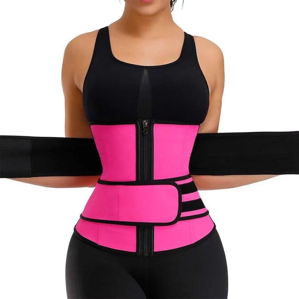 Entrenador de cintura, moldeador de cuerpo adelgazante, cinturón de Fitness para